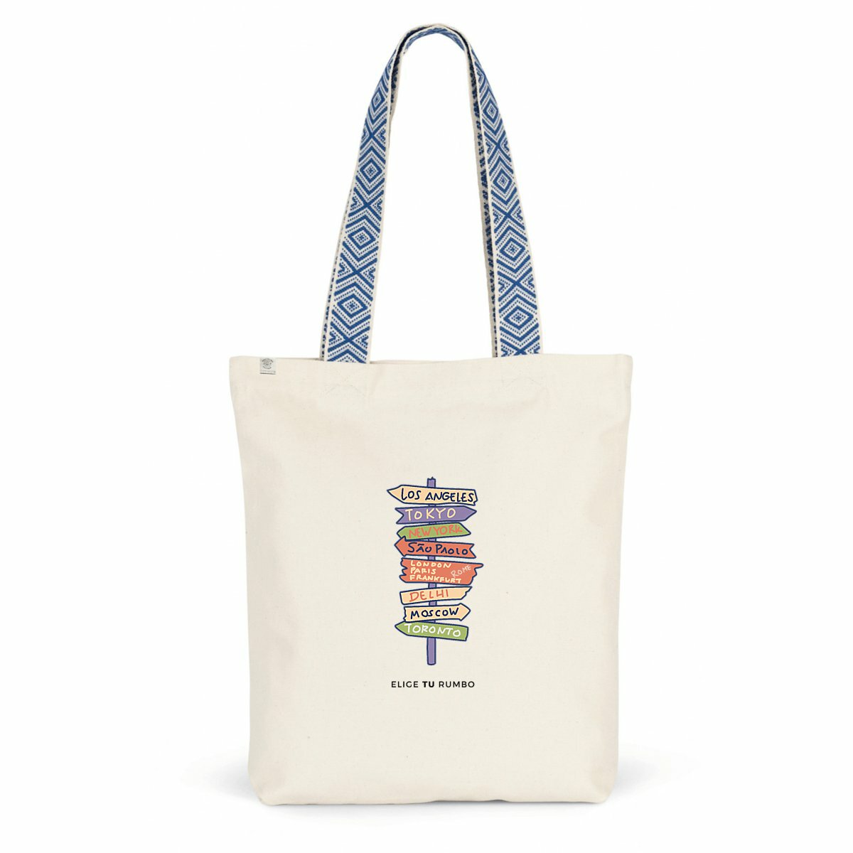 TOTE BAG ELIGE TU RUMBO - frente_0