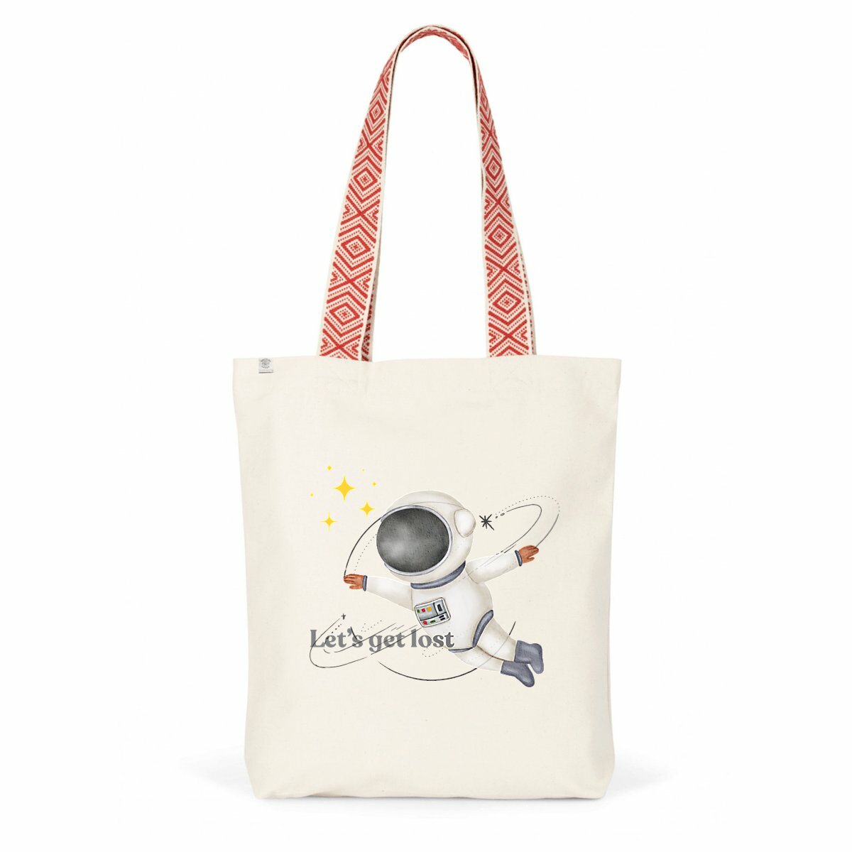 BOLSA DE TELA ECO ASTRONAUTA - frente_1
