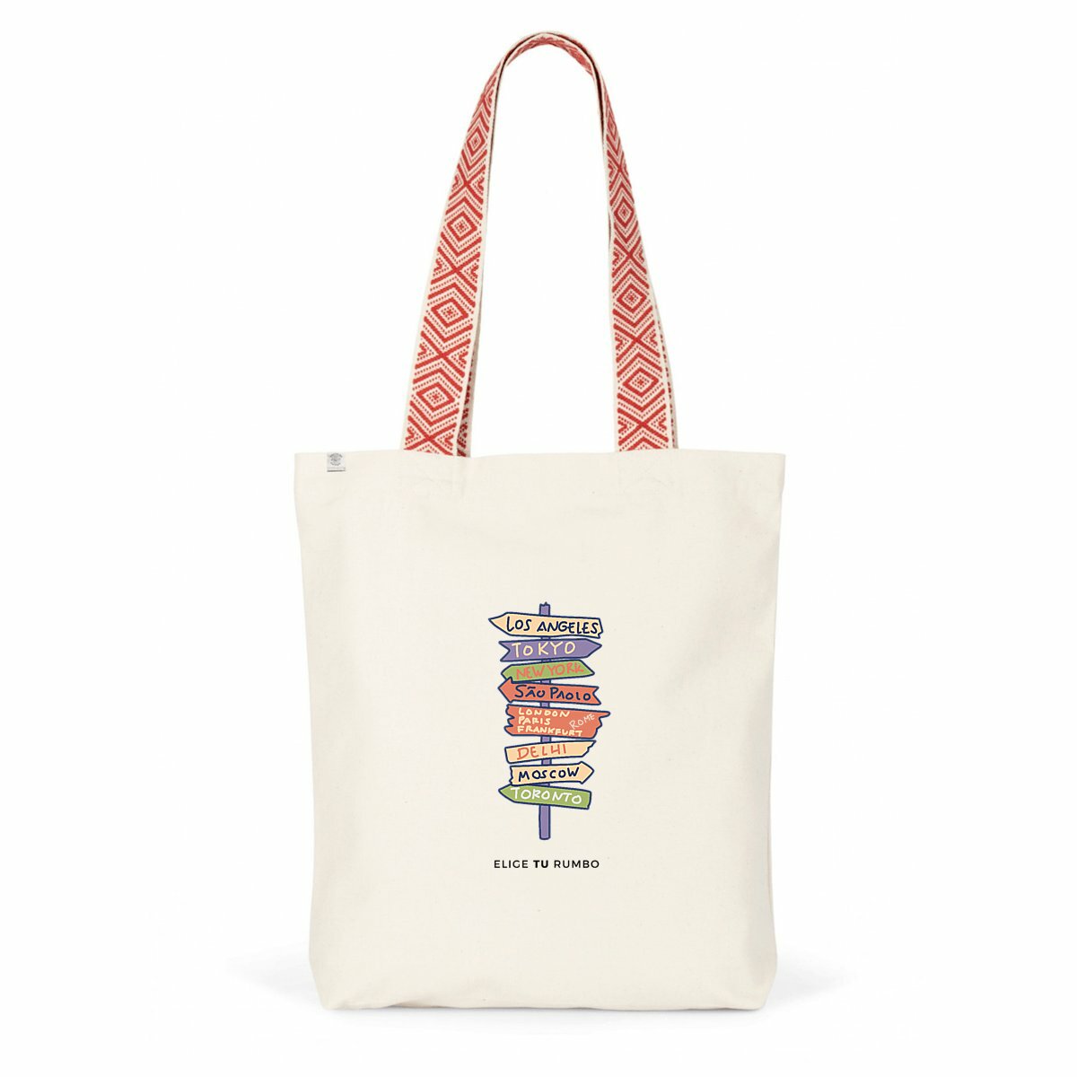 TOTE BAG ELIGE TU RUMBO - frente_1